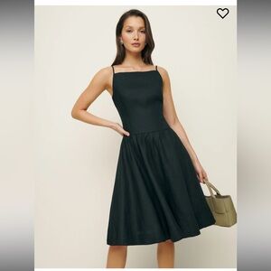 Reformation Clarabelle Linen Dress
